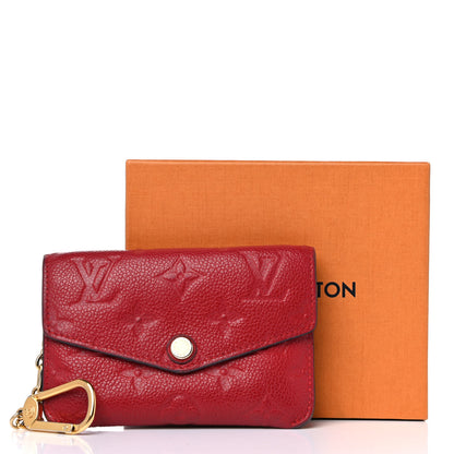 Louis Vuitton Empreinte Key Pouch Cherry 15 of 15