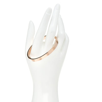 Cartier 18K Pink Gold LOVE Bracelet 18 2 of 4