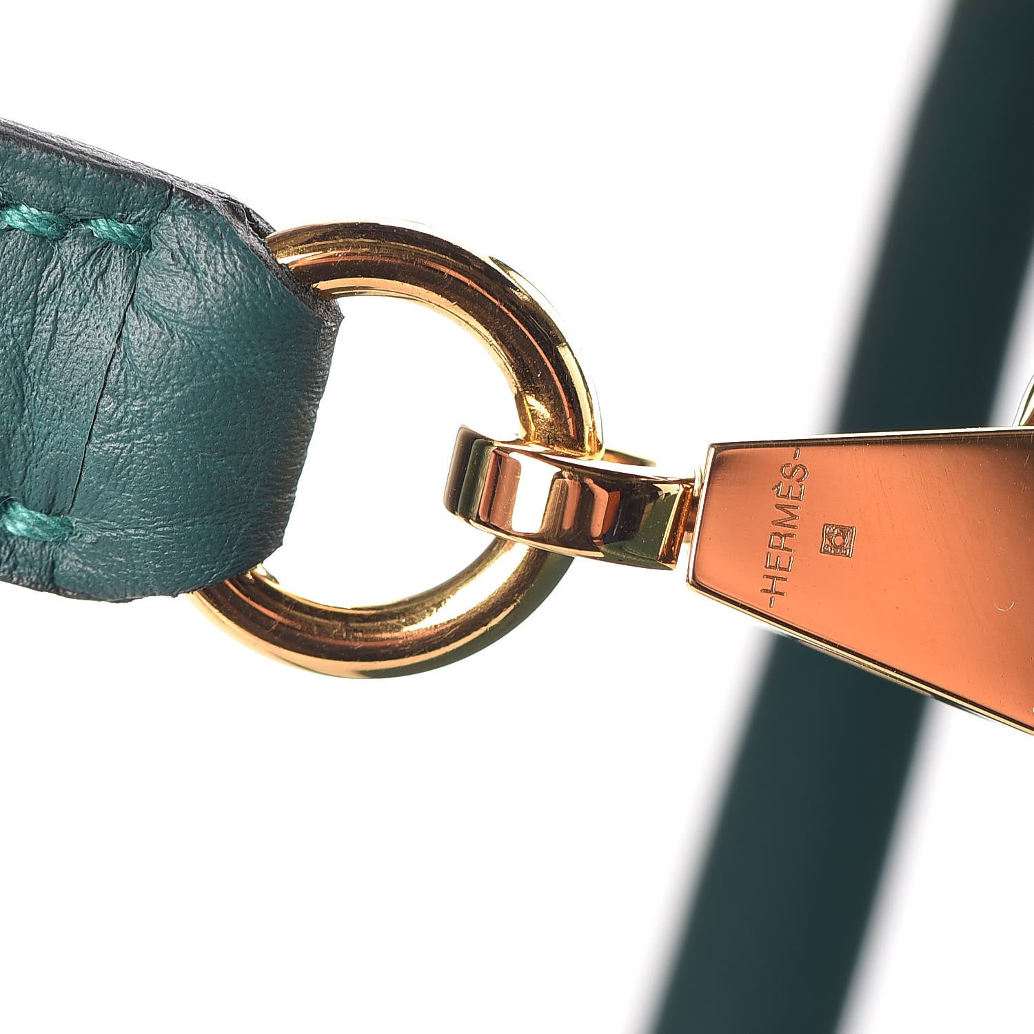 Hermes Togo Kelly Retourne 28 Malachite 35 of 37