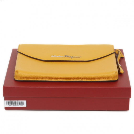 FASHIONPHILE SALVATOREFERRAGAMOLeatheriPadCaseMandarin 8 of 8