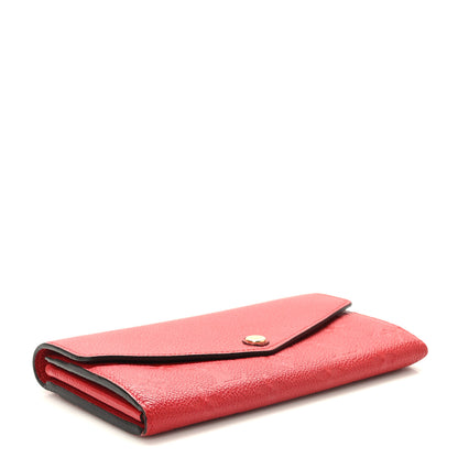 Louis Vuitton Empreinte Sarah Wallet NM Cherry 4 of 7