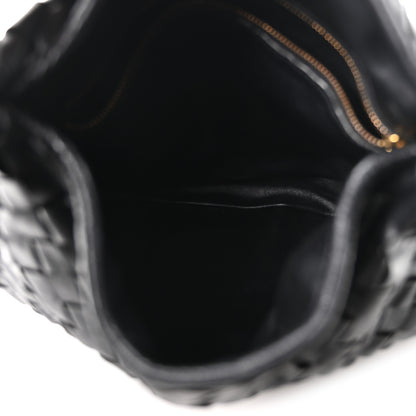 Bottega Veneta Calfskin Intrecciato Small Hop Black 5 of 10