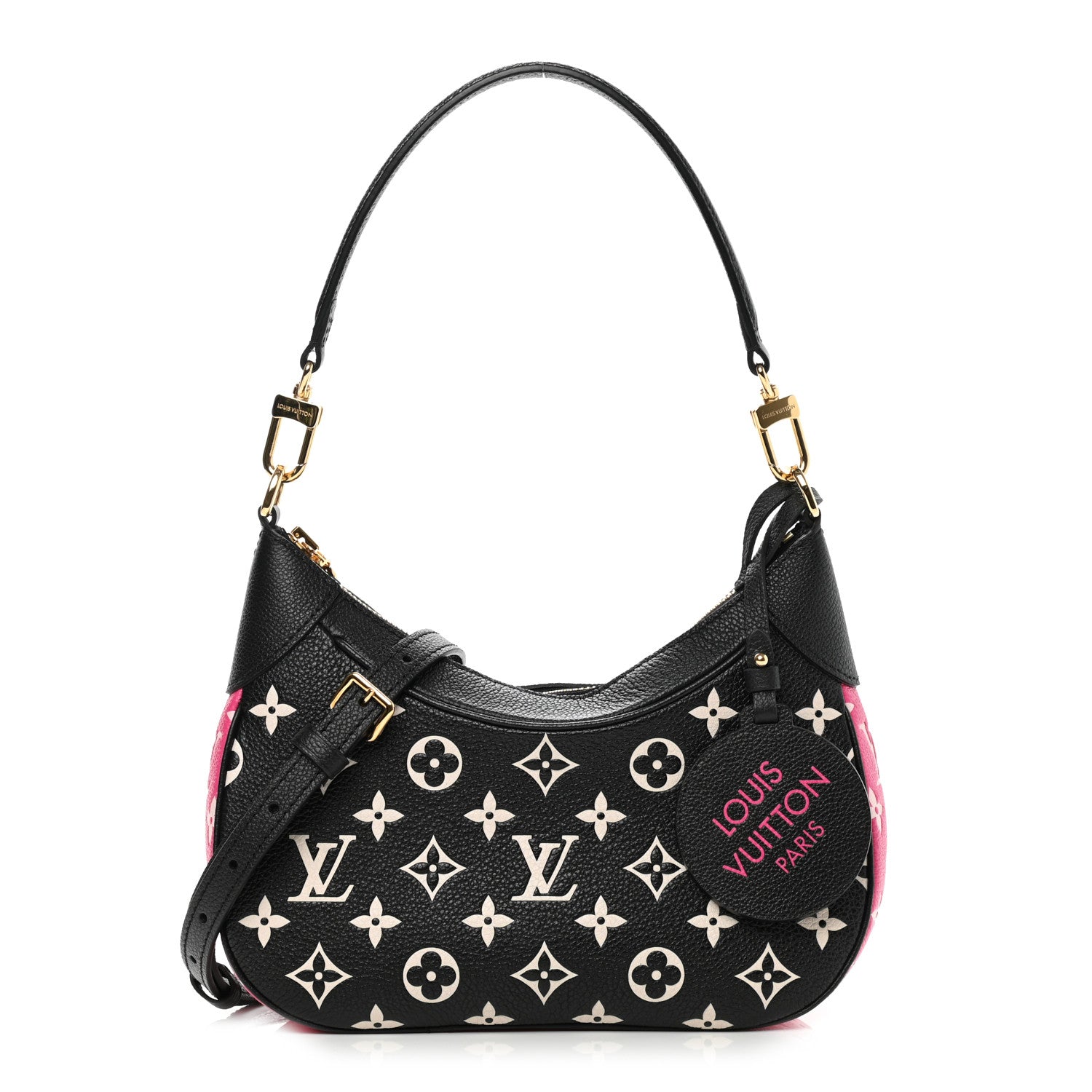 Louis Vuitton Empreinte Monogram Spring in the City Bagatelle NM Black White Pink 1 of 9