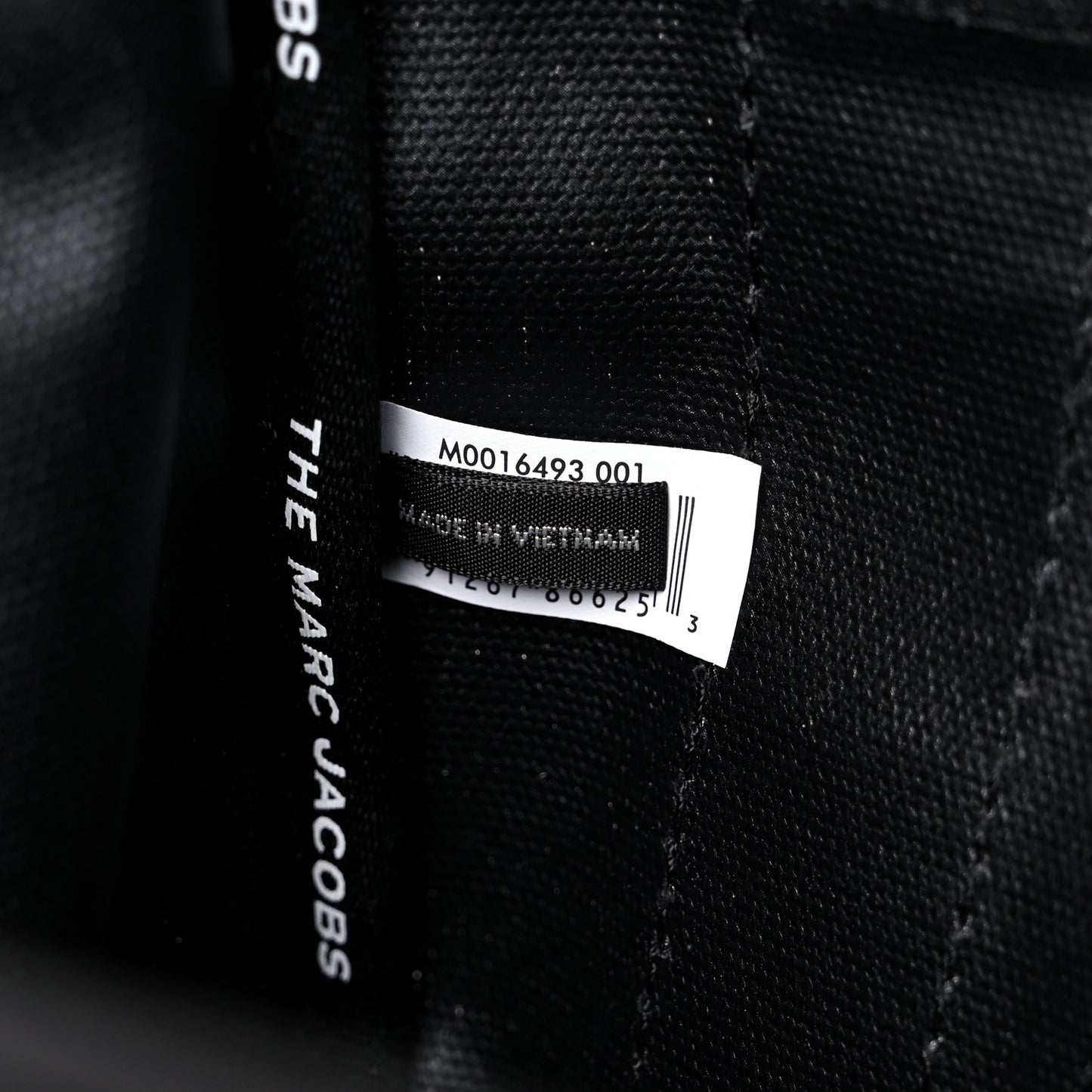 Cotton Canvas Mini The Traveler Tote Bag Black