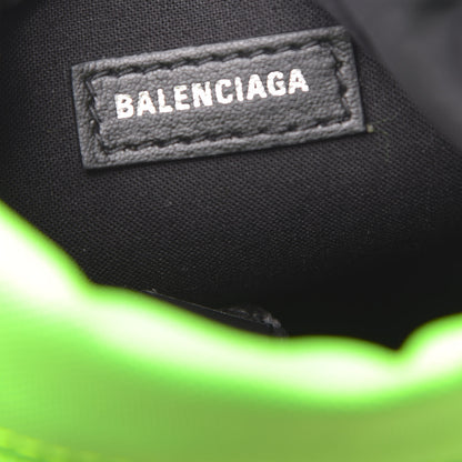Balenciaga Sustainable Casual Nylon Sharp Weekend Bottle Holder Light Fluo Green 6 of 9