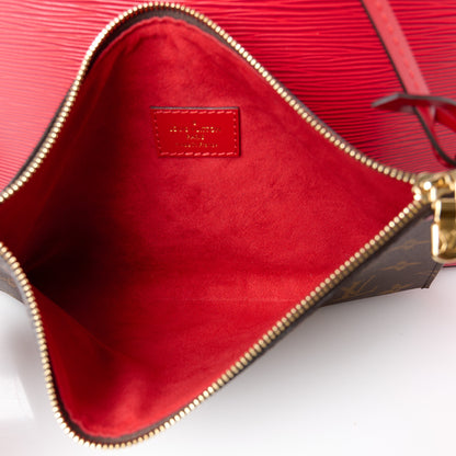 Louis Vuitton Epi Monogram Neverfull MM Castillan Red 7 of 12