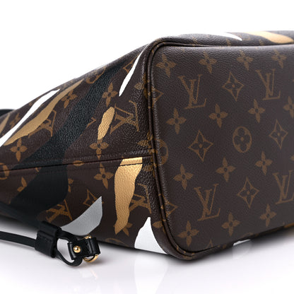 Louis Vuitton X LOL Monogram Neverfull MM Gold Silver 8 of 10