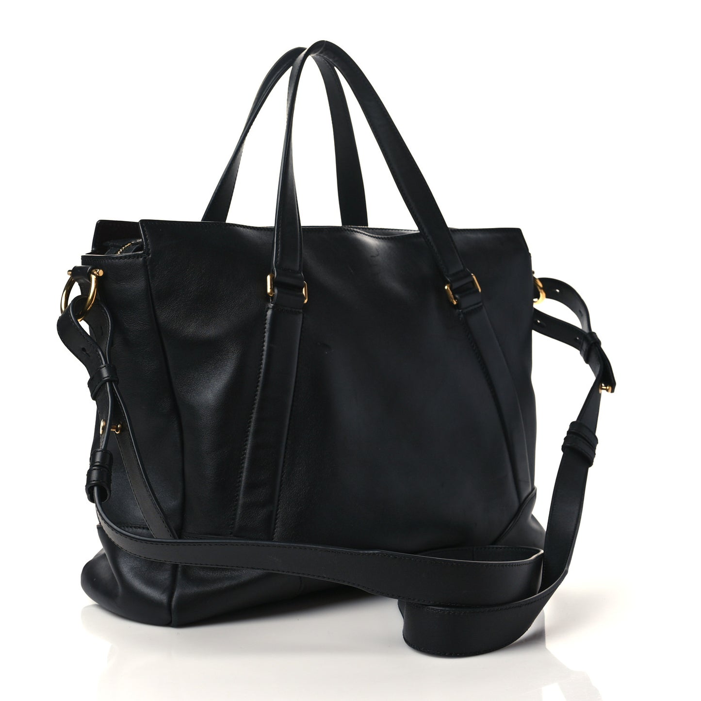 Calfskin Tote Black