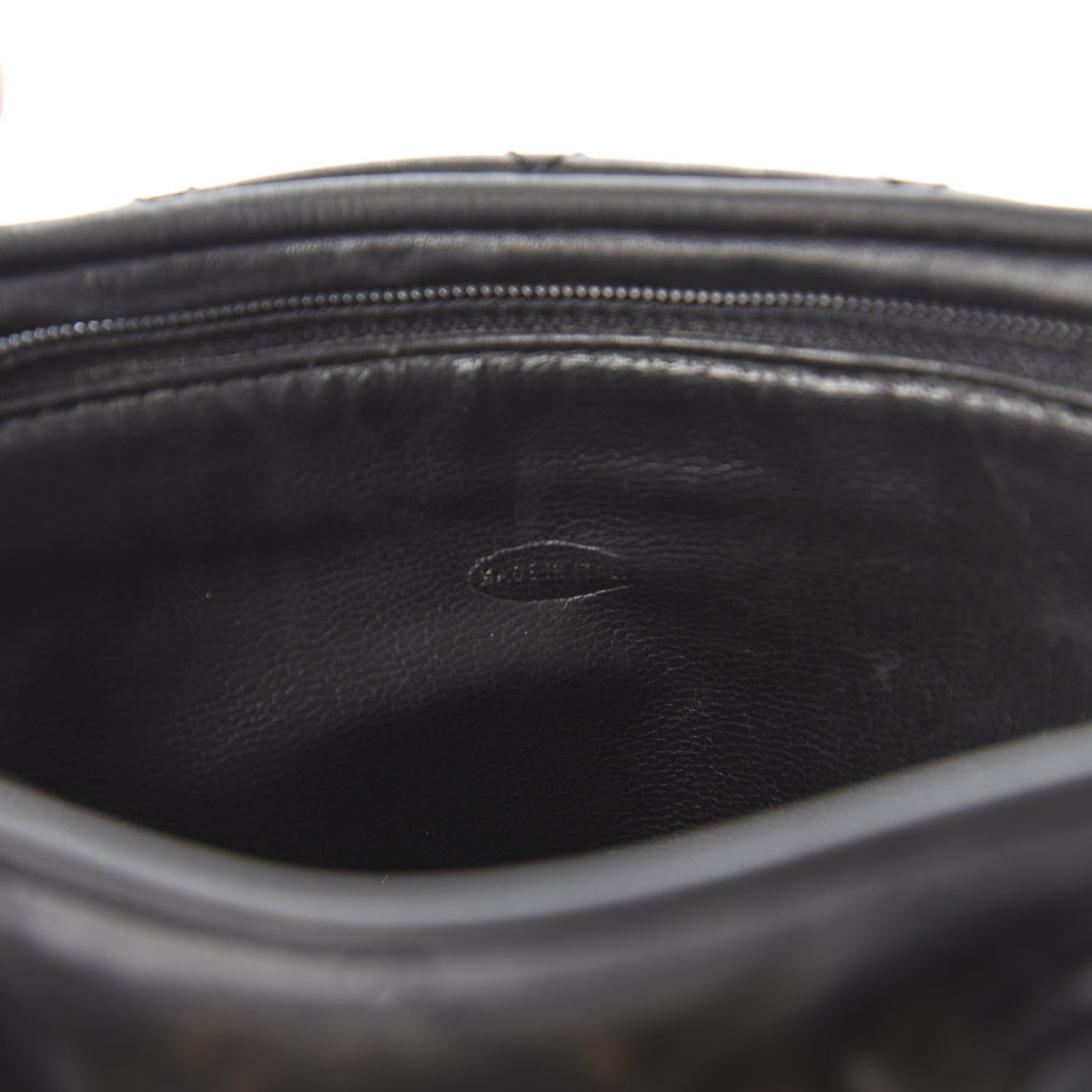 Chanel Lambskin Quilted Waist Belt Bag Black 8 of 10