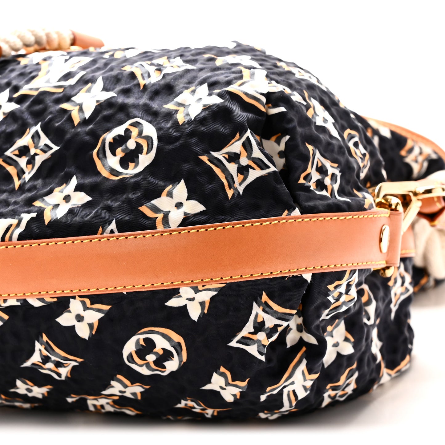 Canvas Monogram Cruise Bulles MM Navy