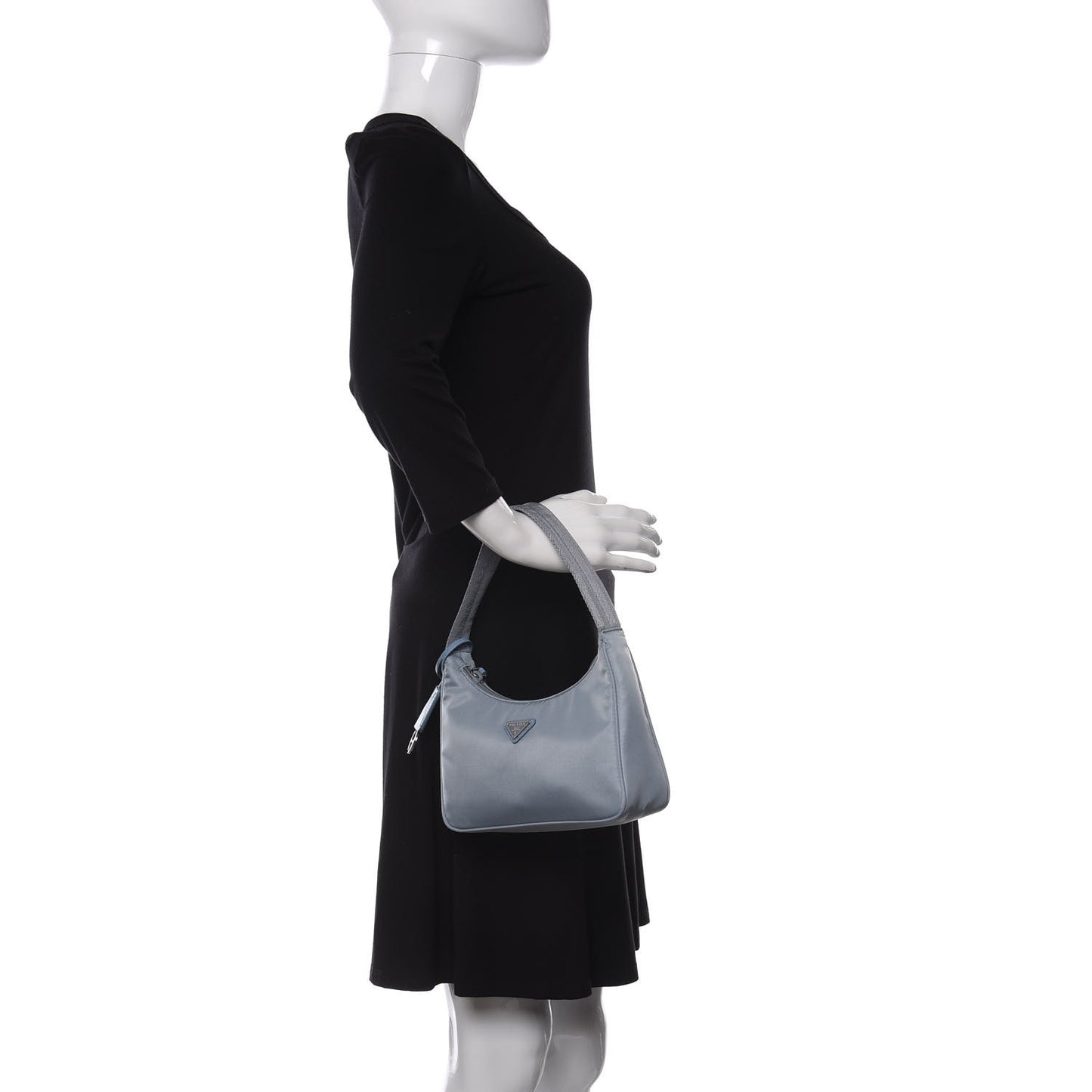 Tessuto Nylon Mini Re-Edition 2000 Bag Astrale