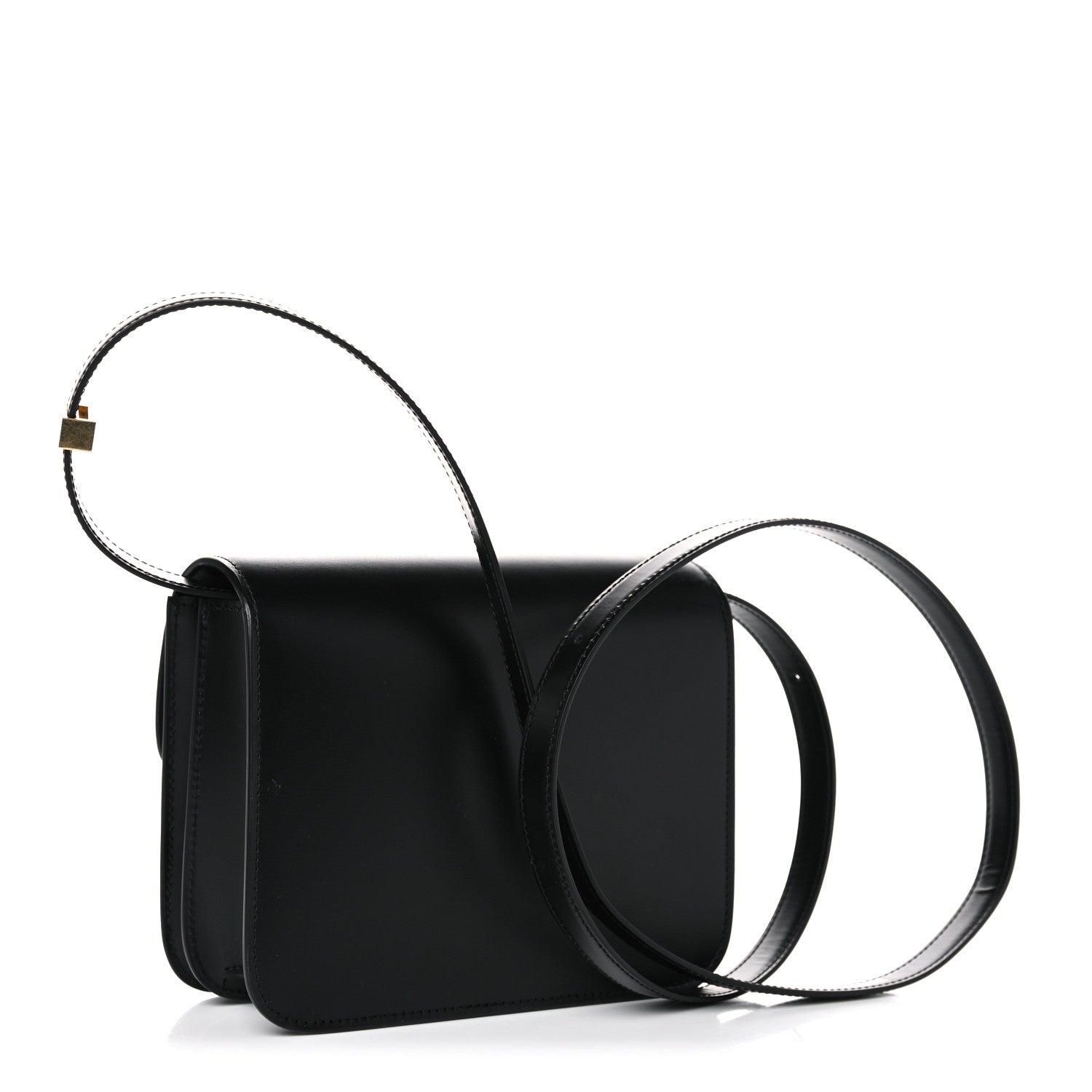 Celine Box Calfskin Teen Classic Box Flap Bag Black 3 of 12
