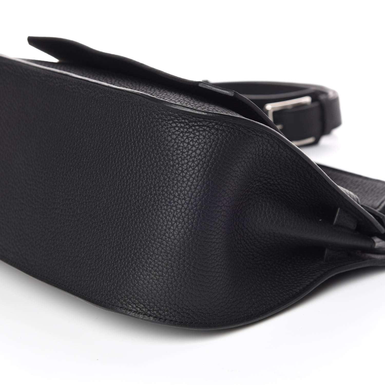 Hermes Taurillon Clemence Jypsiere 28 Black 6 of 10
