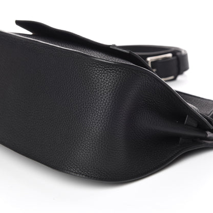 Hermes Taurillon Clemence Jypsiere 28 Black 6 of 10