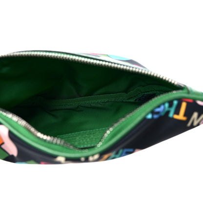 Gucci X THE NORTH FACE Econyl Nylon Textured Dollar Calfskin Belt Bag Black Turquoise New Shamarock New Cherry Red 5 of 8