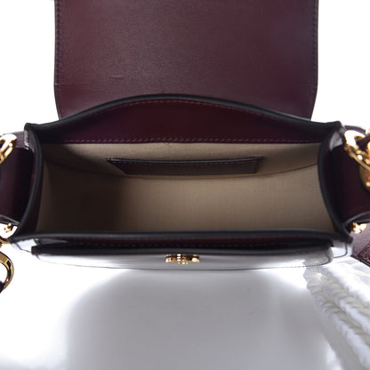 Chloe Spazzolato Sfumato Lambskin Calfskin Small Tess Bag Burnt Brown 5 of 7