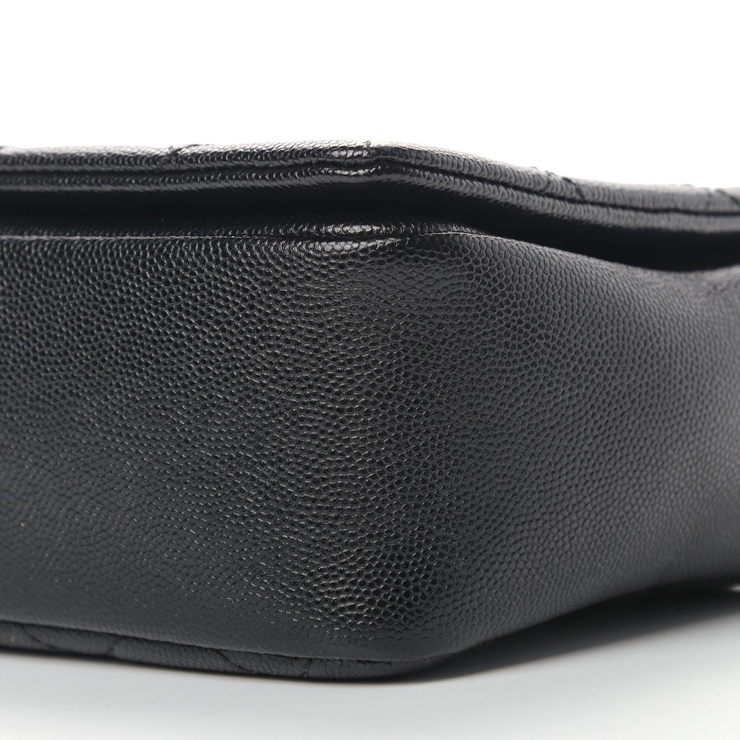Caviar Quilted Medium Fashion Therapy Flap Bag Black