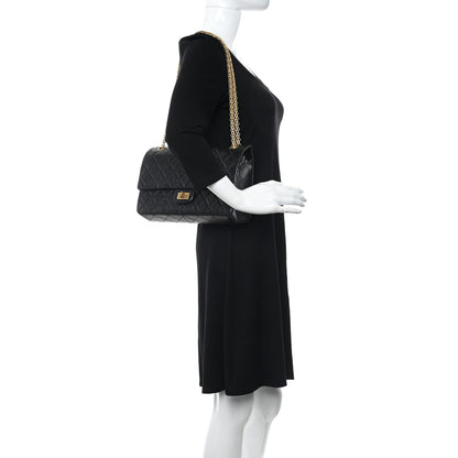Chanel Aged Calfskin Quilted 2.55 Reissue 226 Flap Black 2 of 13