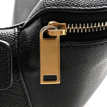 Saint Laurent Grain De Poudre Monogram Belt Bag Black 12 of 15