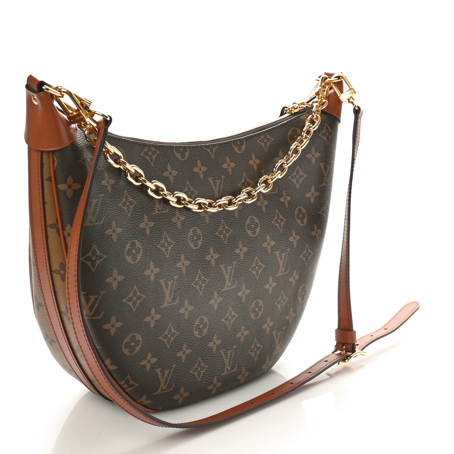 Louis Vuitton Reverse Monogram Loop Hobo 4 of 10