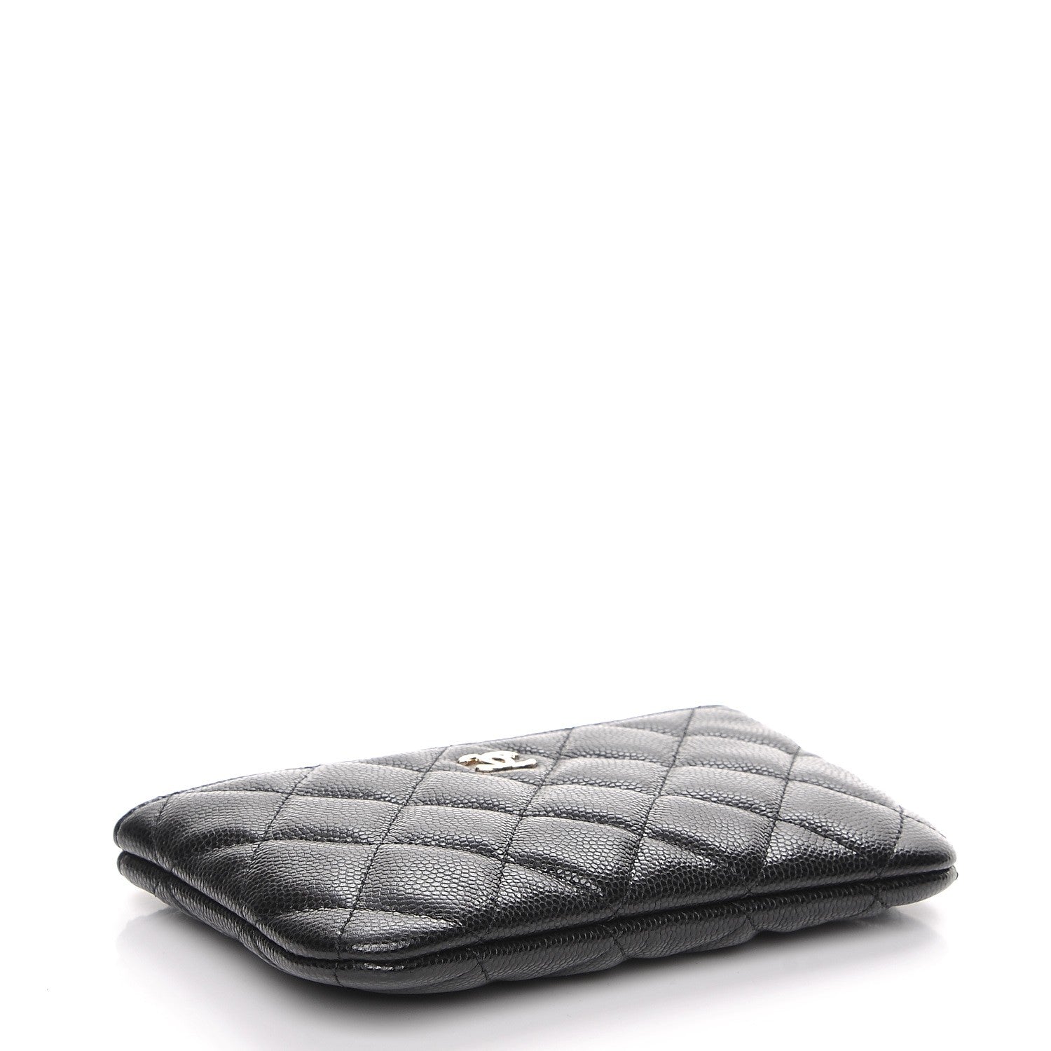 Chanel Caviar Quilted Small Cosmetic Case Black 4 of 8