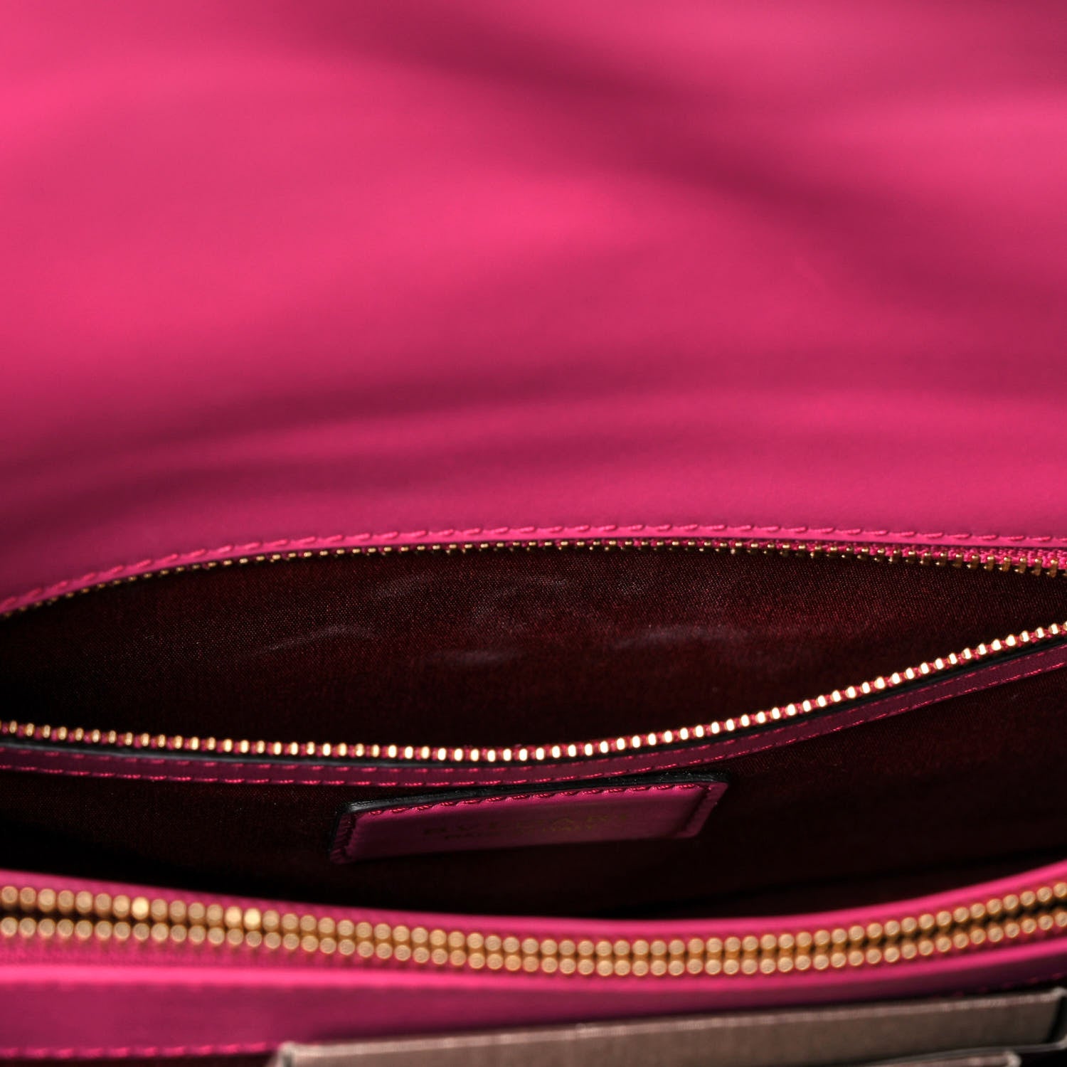 Bulgari Calfskin Serpenti Forever Shoulder Bag Pink 11 of 13