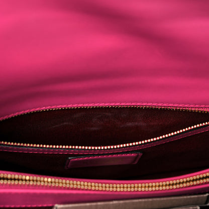 Bulgari Calfskin Serpenti Forever Shoulder Bag Pink 11 of 13