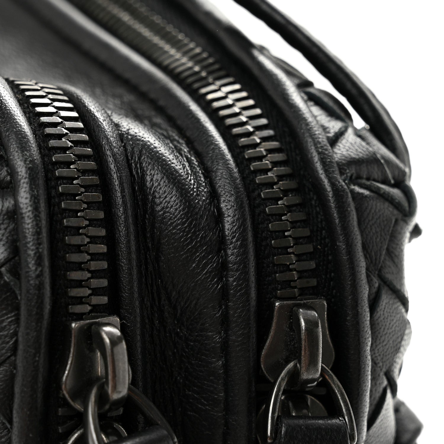 Bottega Veneta Nappa Intrecciato Nodini Bag Black 12 of 14