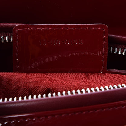 Christian Dior Patent Cannage Medium Lady Dior Red 8 of 10