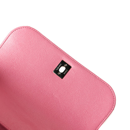 Chanel Caviar Quilted Small Business Affinity Flap Pink 11 of 15