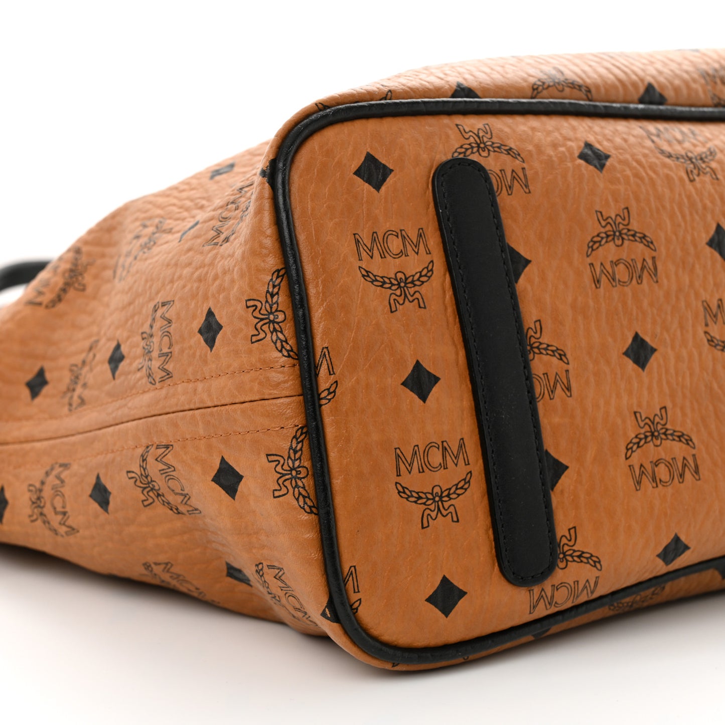 Visetos Medium Project Reversible Shopper Tote Cognac