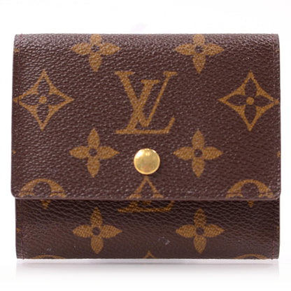 Louis Vuitton Monogram Porte-Cartes Credit Card Holder Wallet 1 of 8