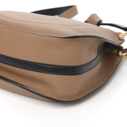 Chloe Grained Calfskin Small Hayley Hobo Nut 7 of 8
