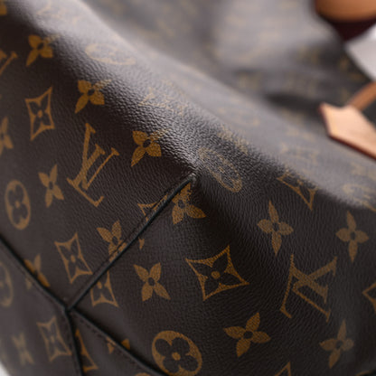 Louis Vuitton Monogram Flower Hobo Beige 12 of 13