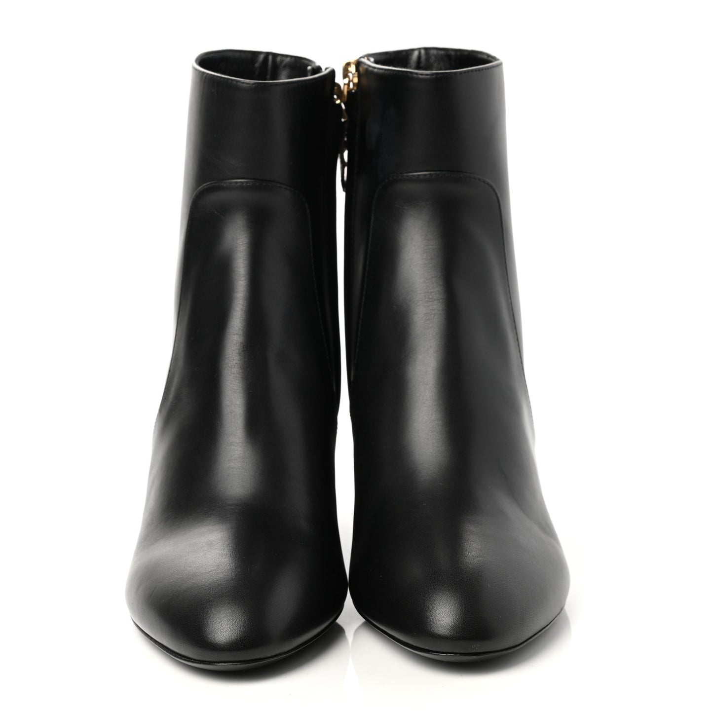 Calfskin Bliss Ankle Boots 37 Black
