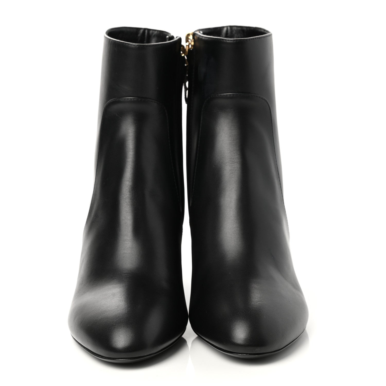 Louis Vuitton Calfskin Bliss Ankle Boots 37 Black 2 of 8