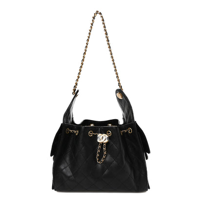 Chanel Caviar Quilted Small Chanel 25 Handbag Black 1 of 10