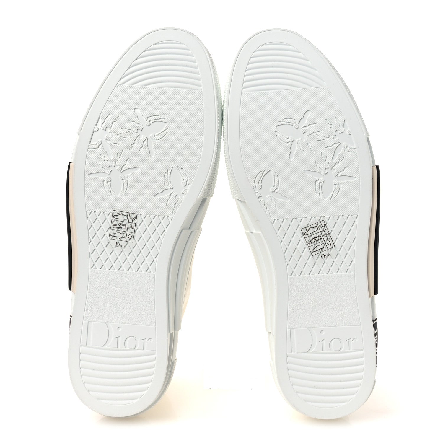 Christian Dior Canvas Mens B23 High Top Sneakers 42.5 White 7 of 11