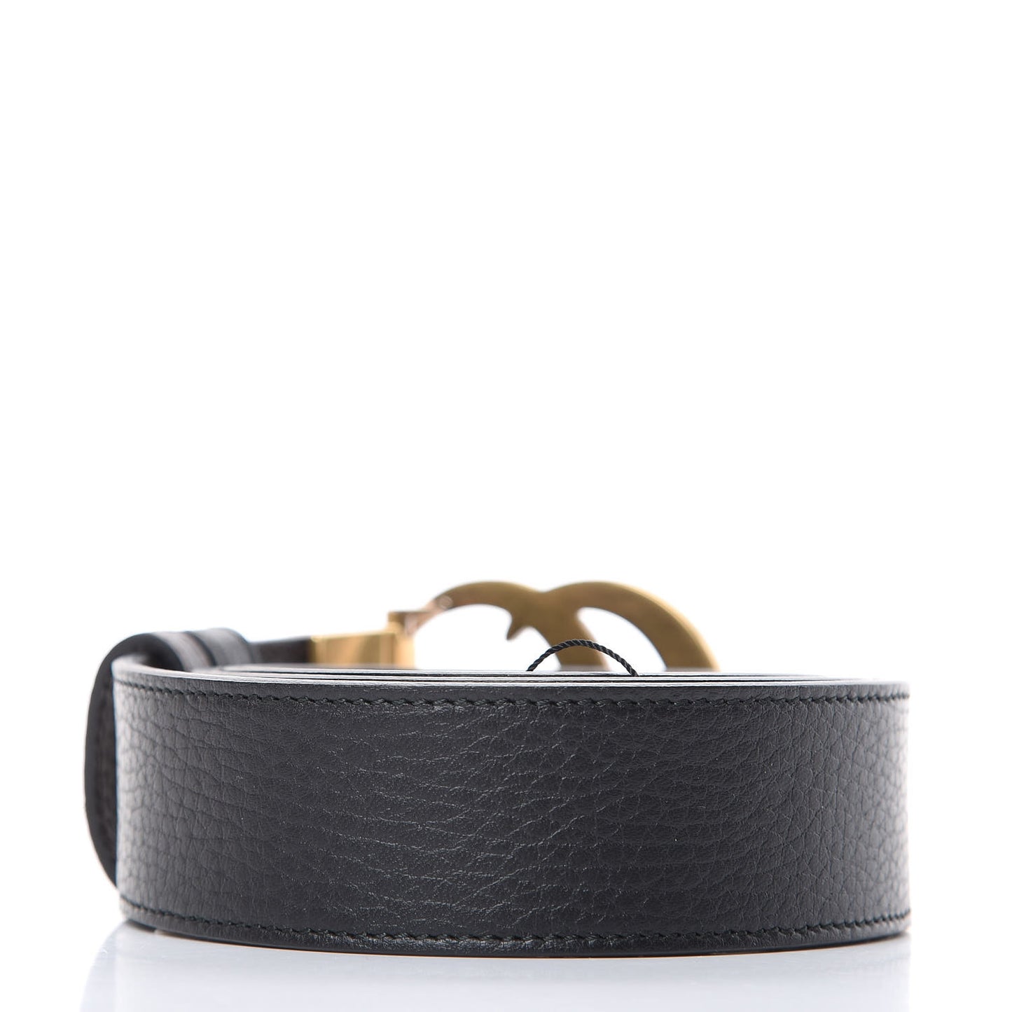 Calfskin Double G Reversible 37mm Belt 85 34 Black Cocoa