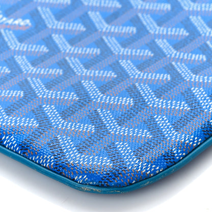Goyard Goyardine Senat Pochette GM Sky Blue 8 of 8