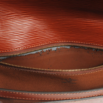 Louis Vuitton Epi Sellier Dragonne Pochette Fawn 5 of 9
