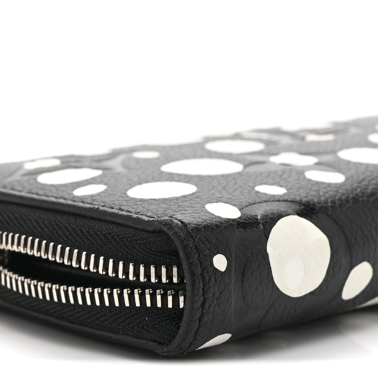 LV X YK Empreinte Zippy Wallet Black White
