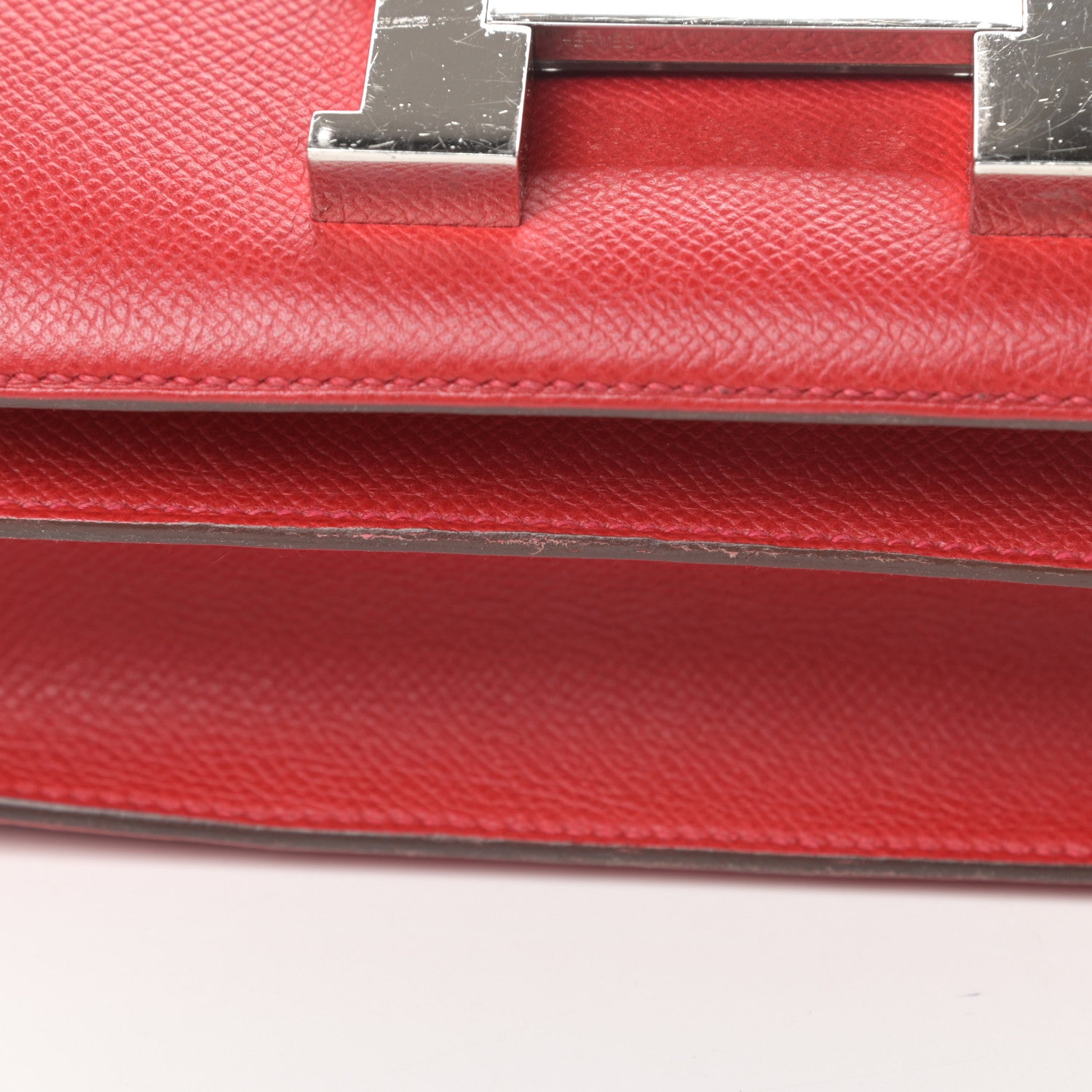 Hermes Epsom Constance 24 Rouge Casaque 14 of 16
