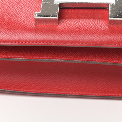 Hermes Epsom Constance 24 Rouge Casaque 14 of 16