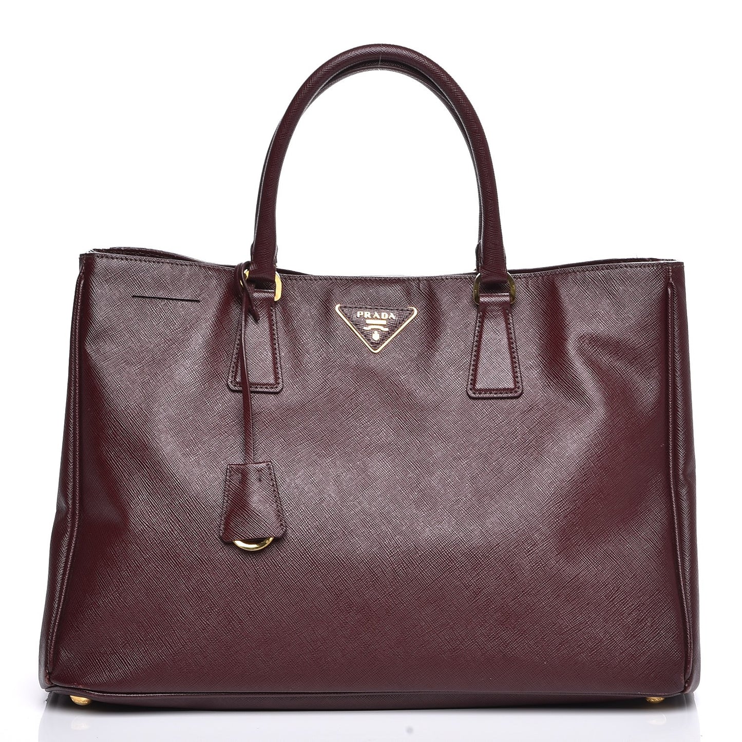 Saffiano Lux Large Tote Granato