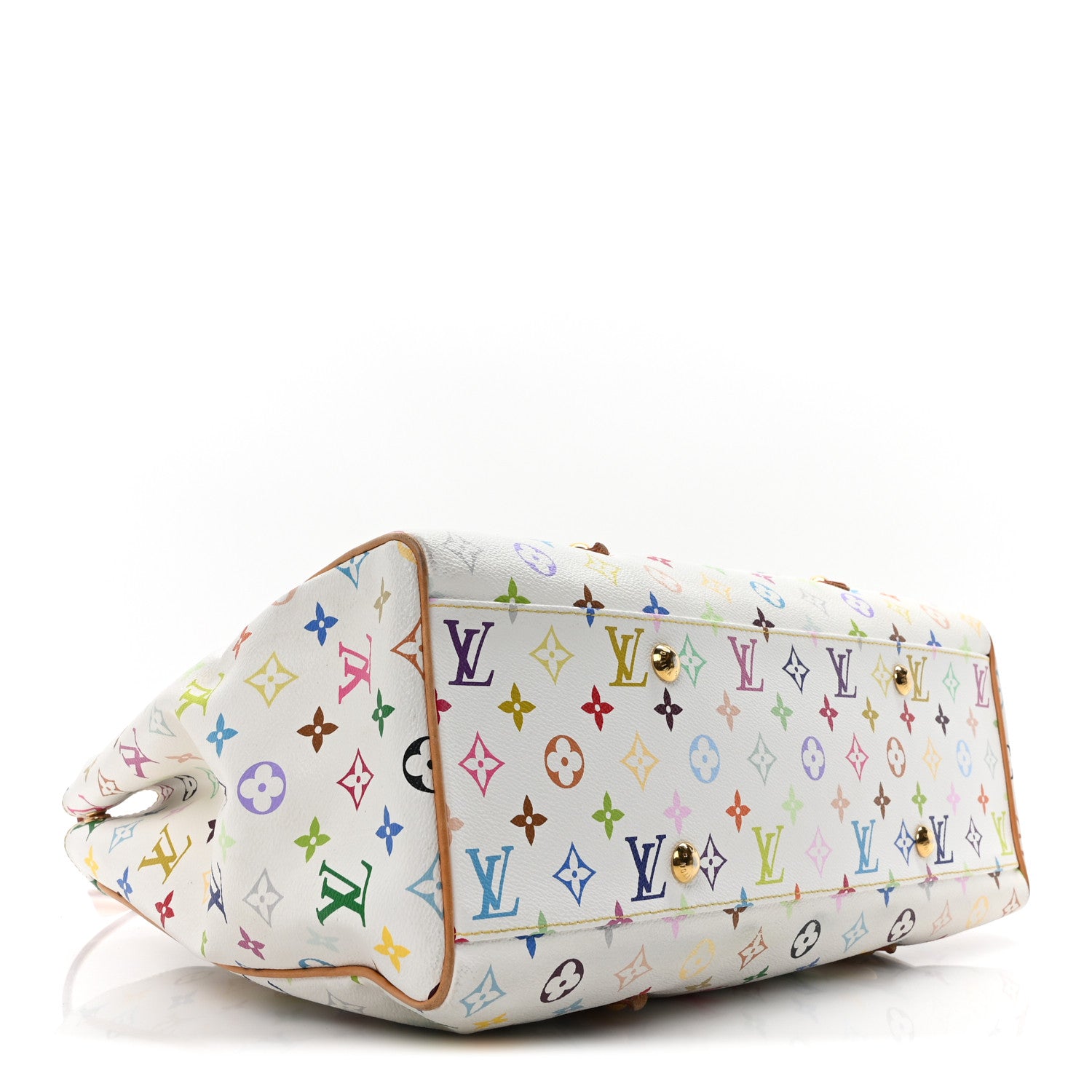 Louis Vuitton Monogram Multicolor Aurelia GM White 4 of 9