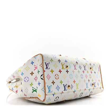 Louis Vuitton Monogram Multicolor Aurelia GM White 4 of 9