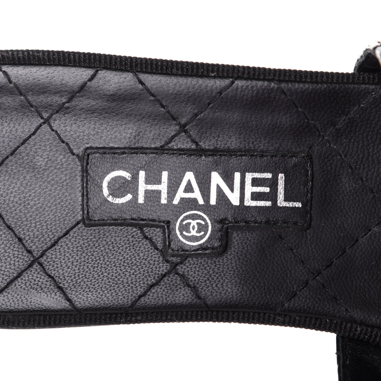 Chanel Lambskin Quilted Turn Lock CC Platform Mule 38 Black 9 of 12
