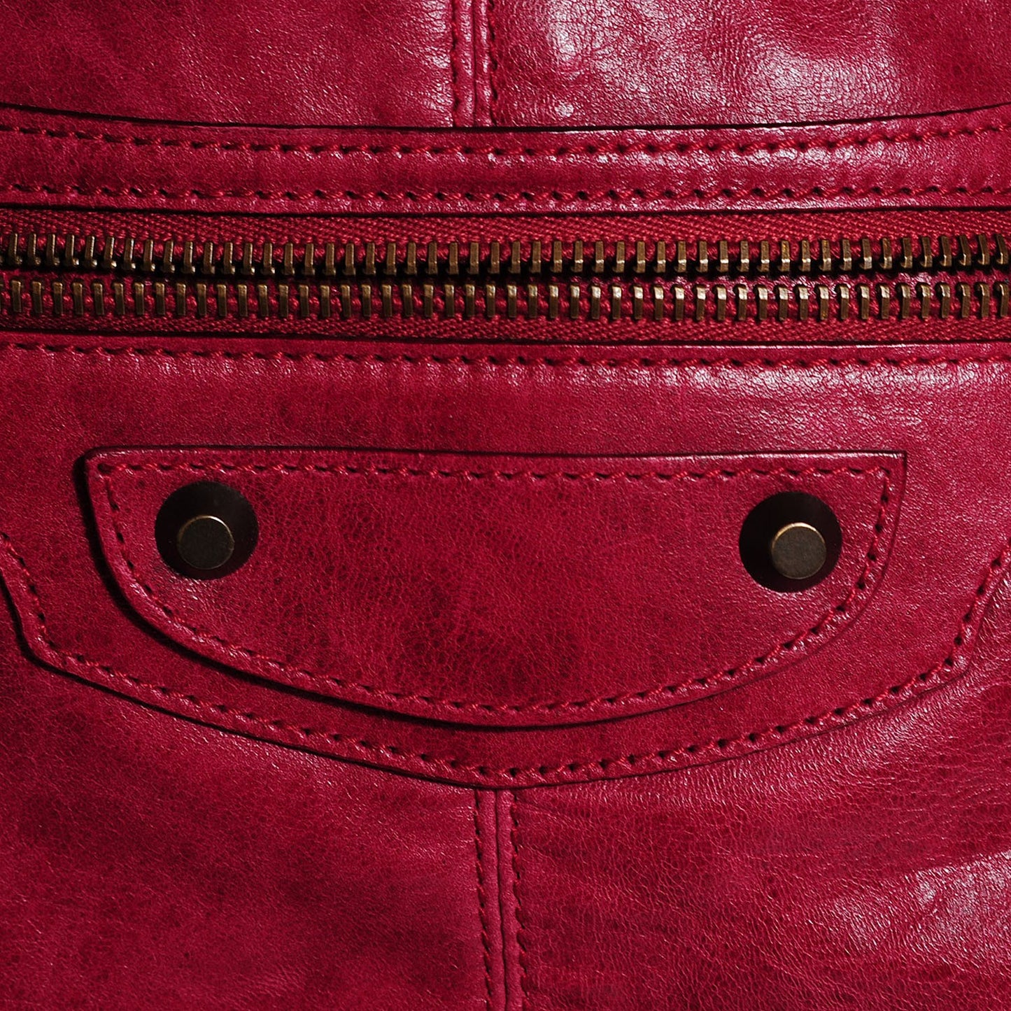 Agneau Classic Hardware Pompon Pourpre