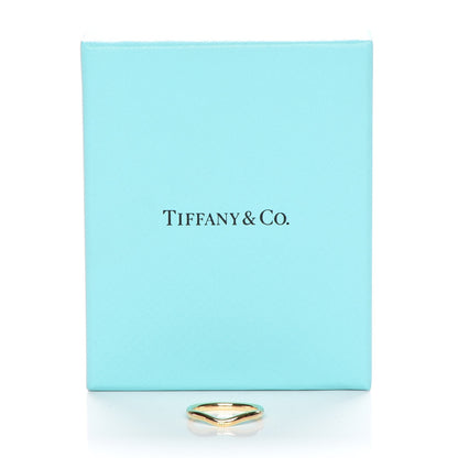 Tiffany 18K Yellow Gold Diamond Elsa Peretti Ring 6.5 6 of 6
